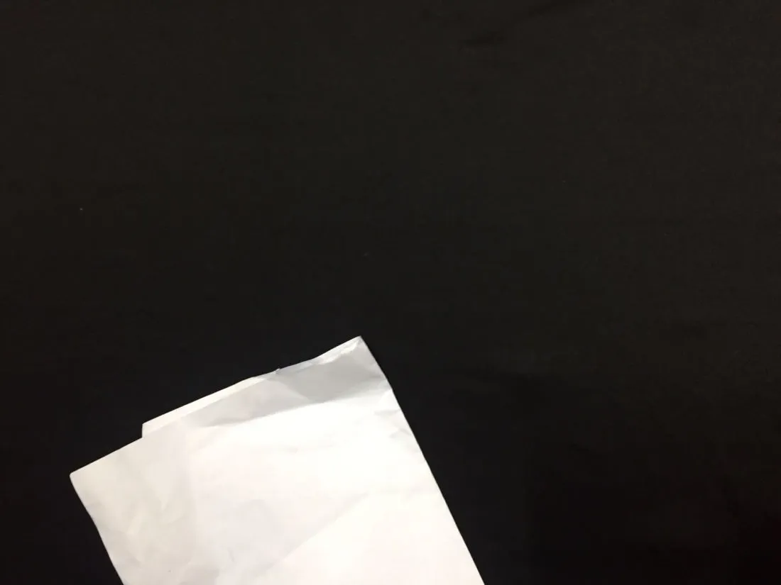 100% COTTON Black color FABRIC [ROME] 58" wide[11728]