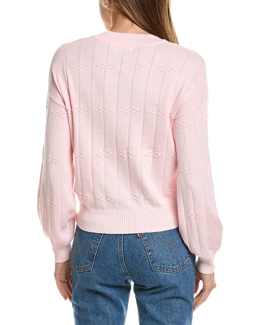 27 Miles Malibu Pointelle Stitch Bobbles Sweater