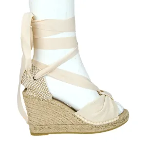 Adage Espadrille Wedge - Ecru