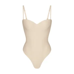 Adjustable Strap Contouring Bodysuit – Sleek Fit and Seamless Design