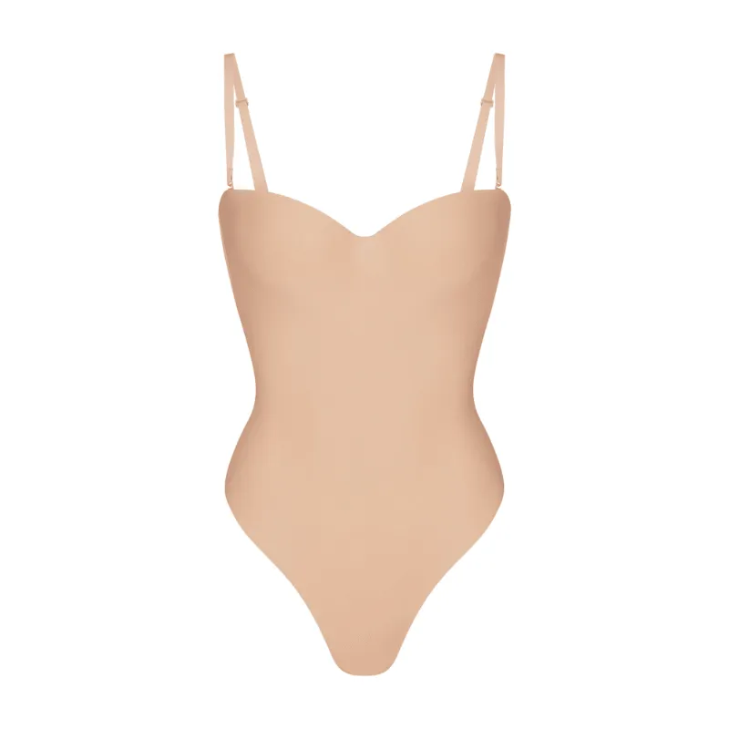 Adjustable Strap Contouring Bodysuit – Sleek Fit and Seamless Design
