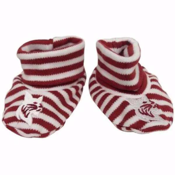 Baby Booties with Bobcat