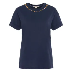 Barbour Longfield Ladies T-Shirt - Navy