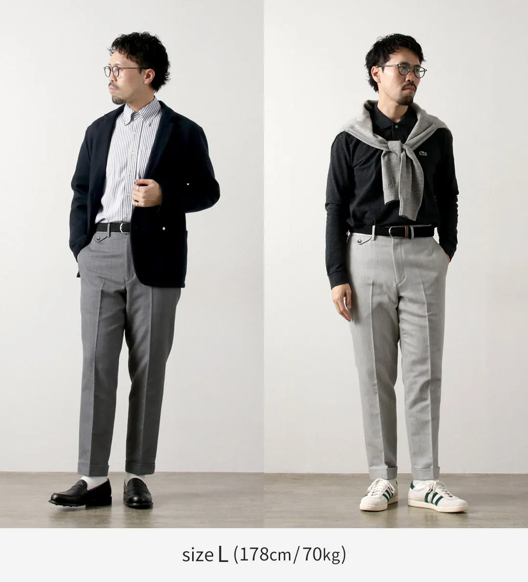 BARNSTORMER / Dress Jersey Chino Trousers