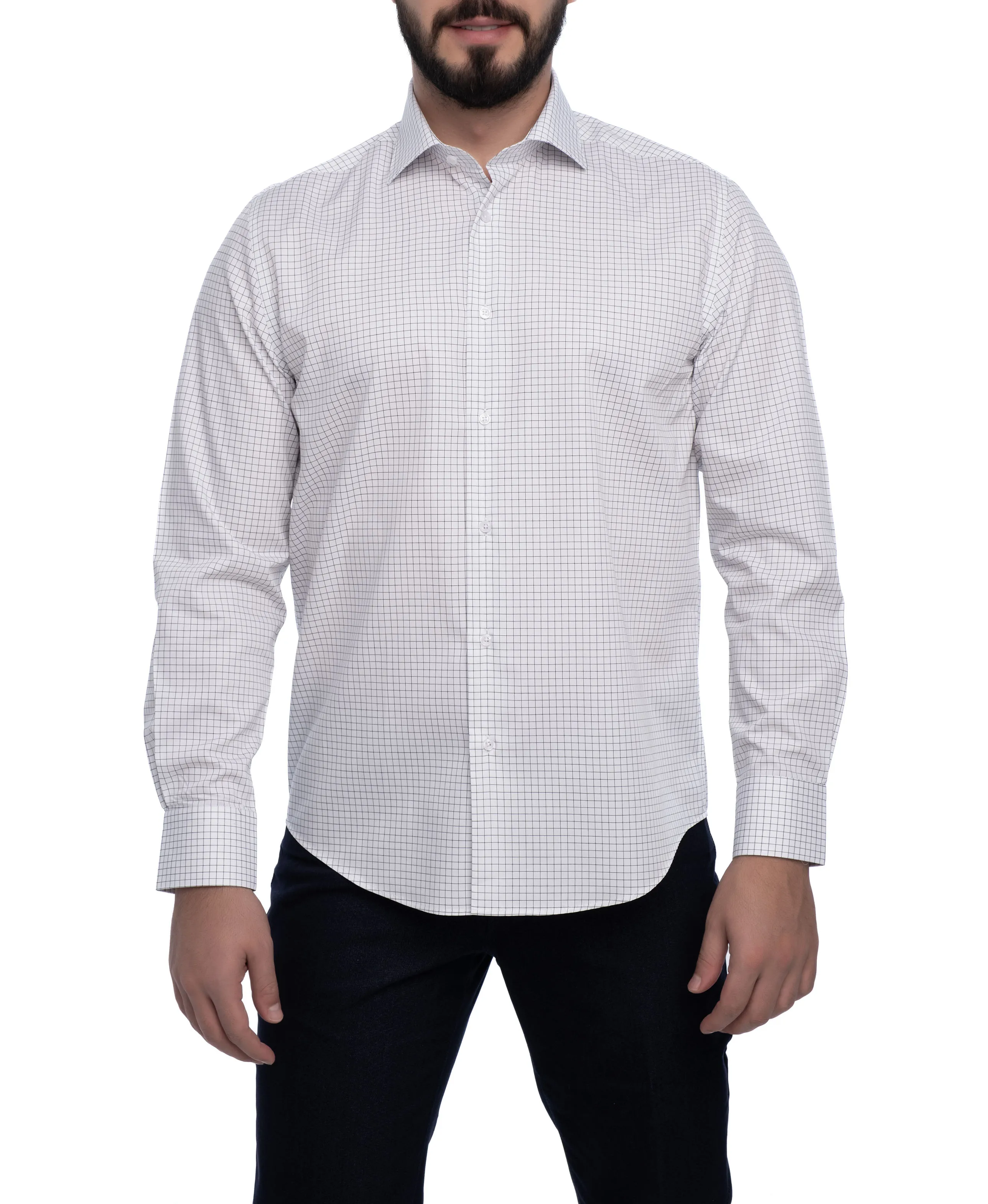 BARRON SLIM FIT COTTON SHIRT