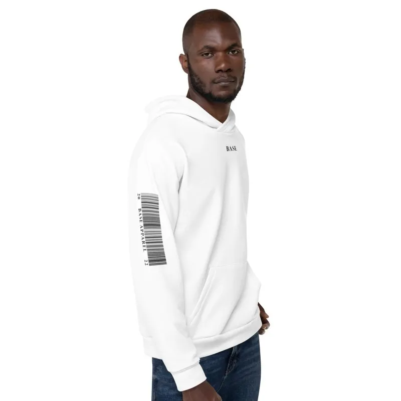 Base Apparel Barcode Unisex Hoodie