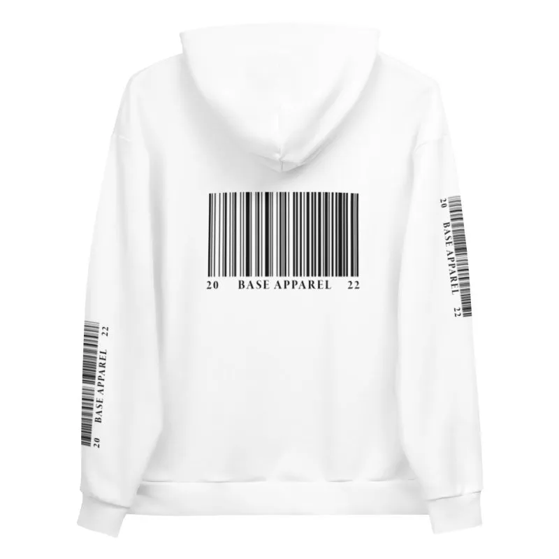 Base Apparel Barcode Unisex Hoodie