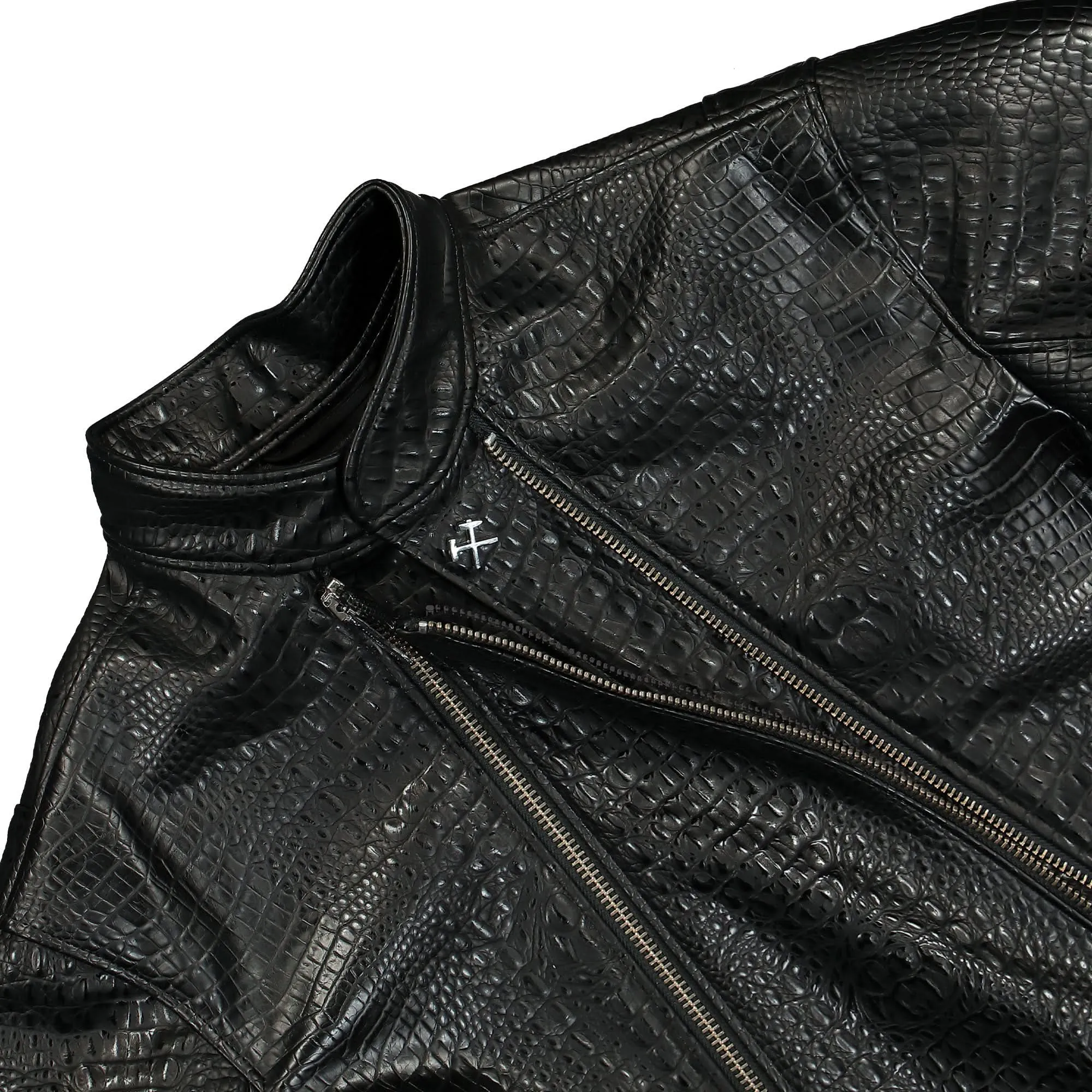 Biker Jacket With Double Zips
