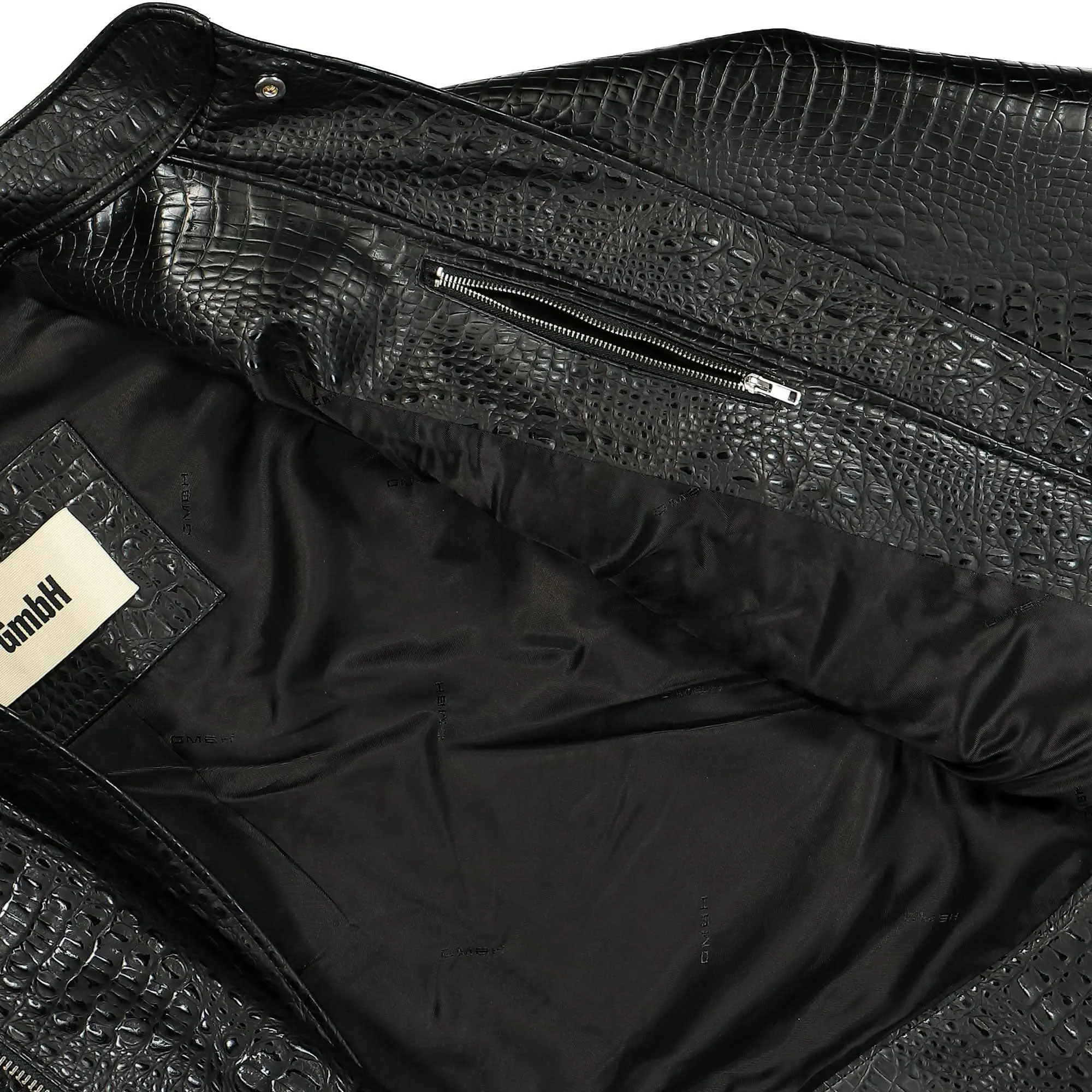Biker Jacket With Double Zips