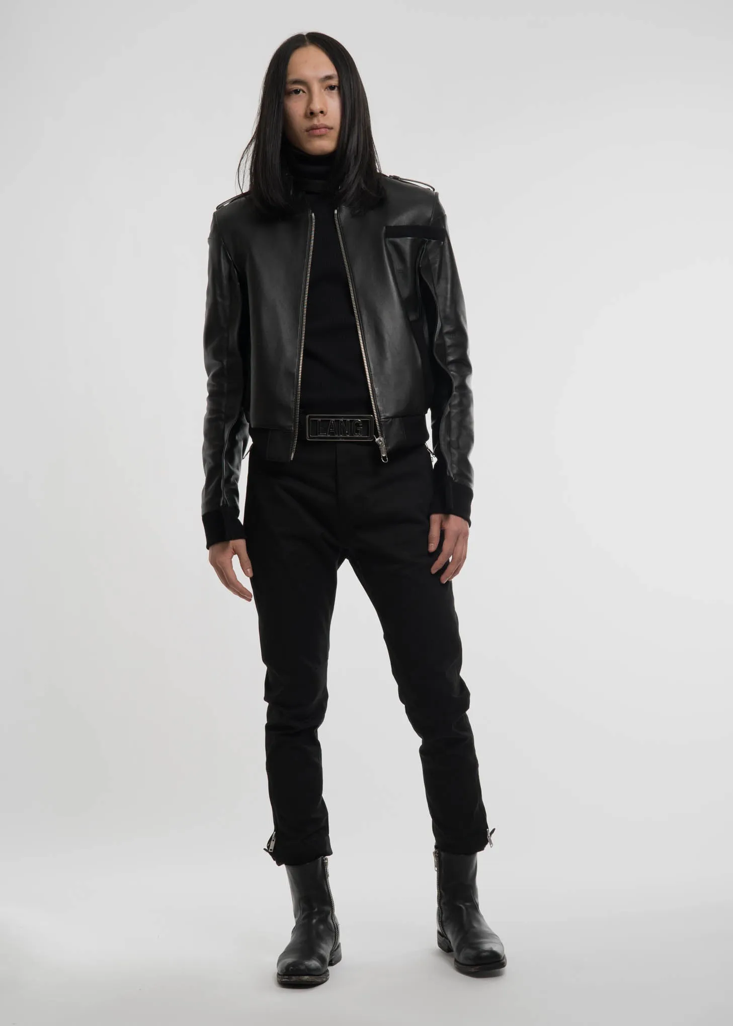 Black HL Members Only Jacket