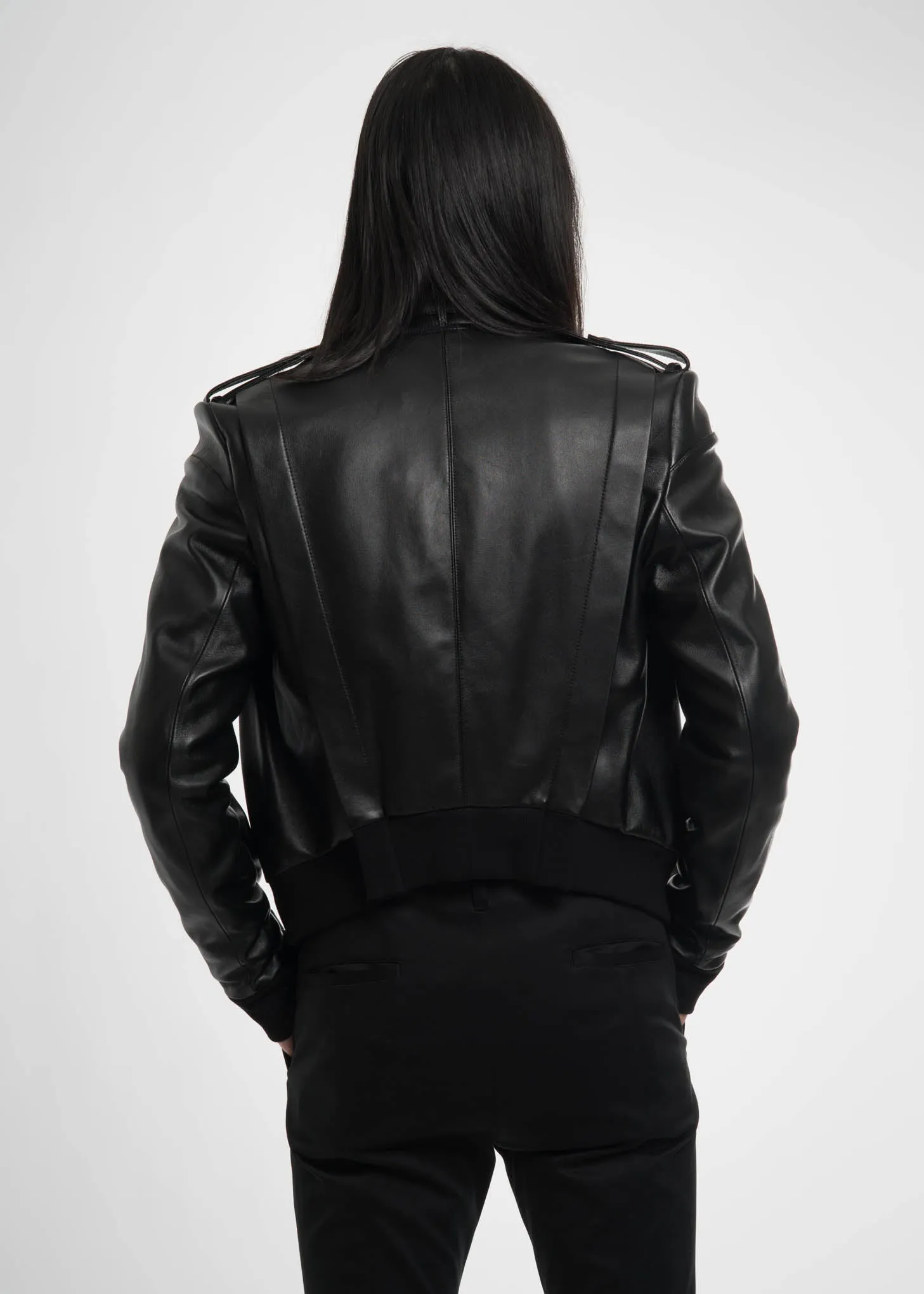 Black HL Members Only Jacket