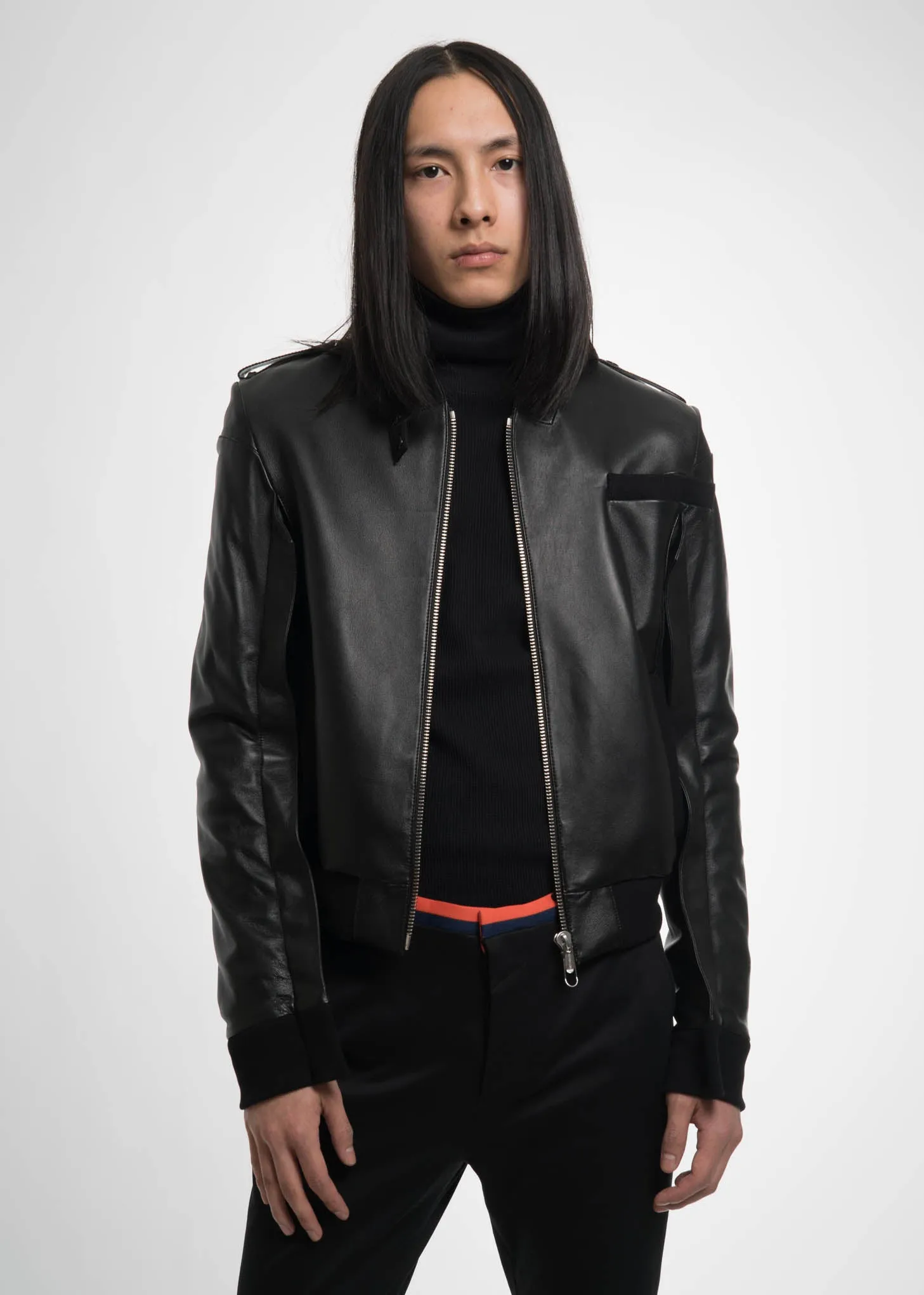 Black HL Members Only Jacket