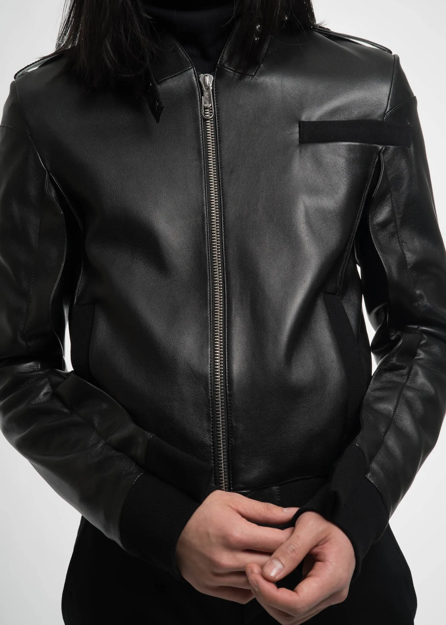 Black HL Members Only Jacket