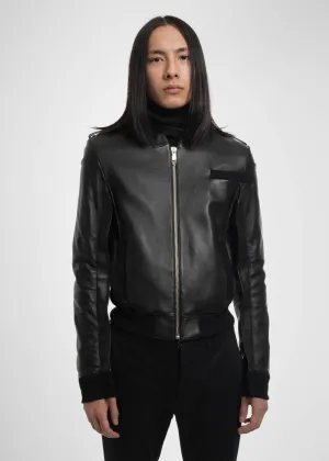 Black HL Members Only Jacket
