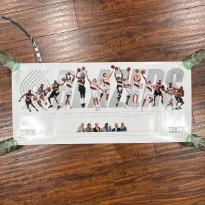 Blazers 1998-99 Team Poster