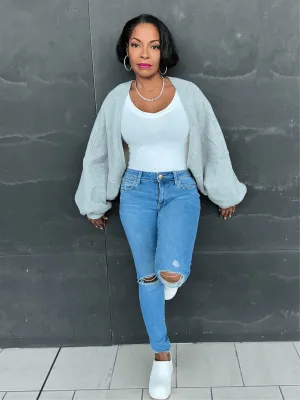 Bolero Shrug Sweatshirt