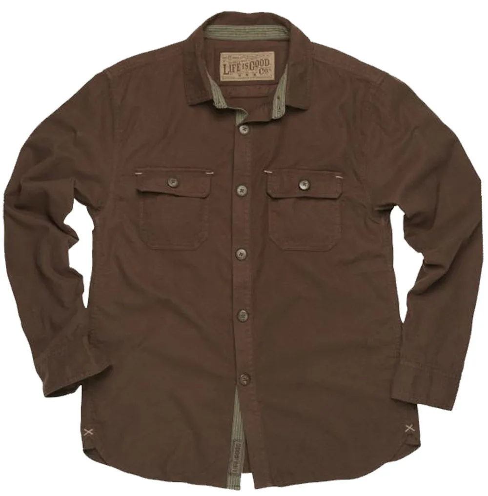 Cargo Flannel Shirt by Life is good