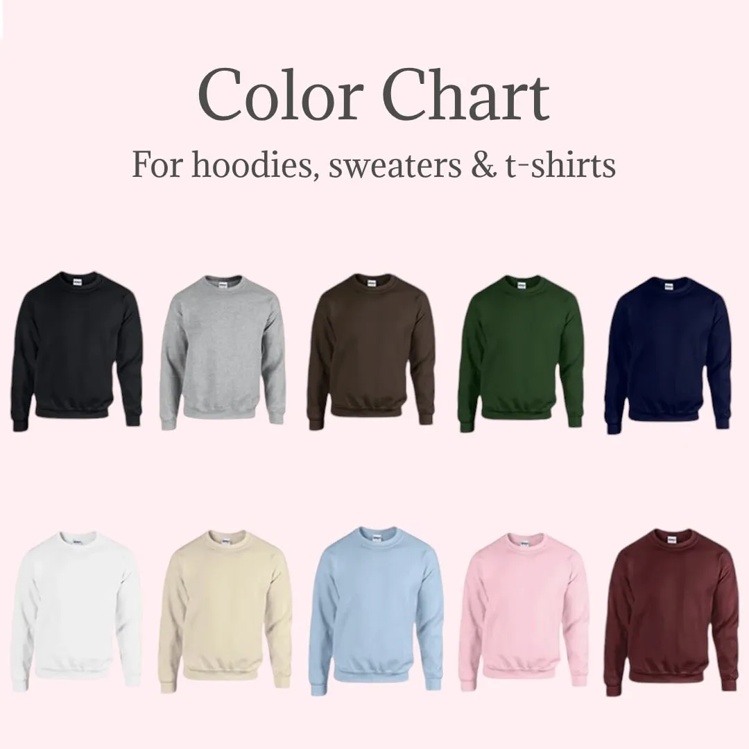 Cartoon Kitten Roman Numeral Couple Sweatshirts - Personalized Embroidered Hoodies For Couples