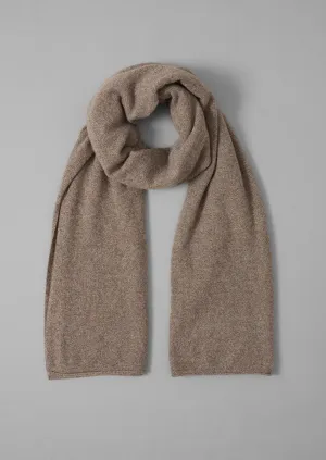 Cashmere Wool Wrap Scarf | Pebble