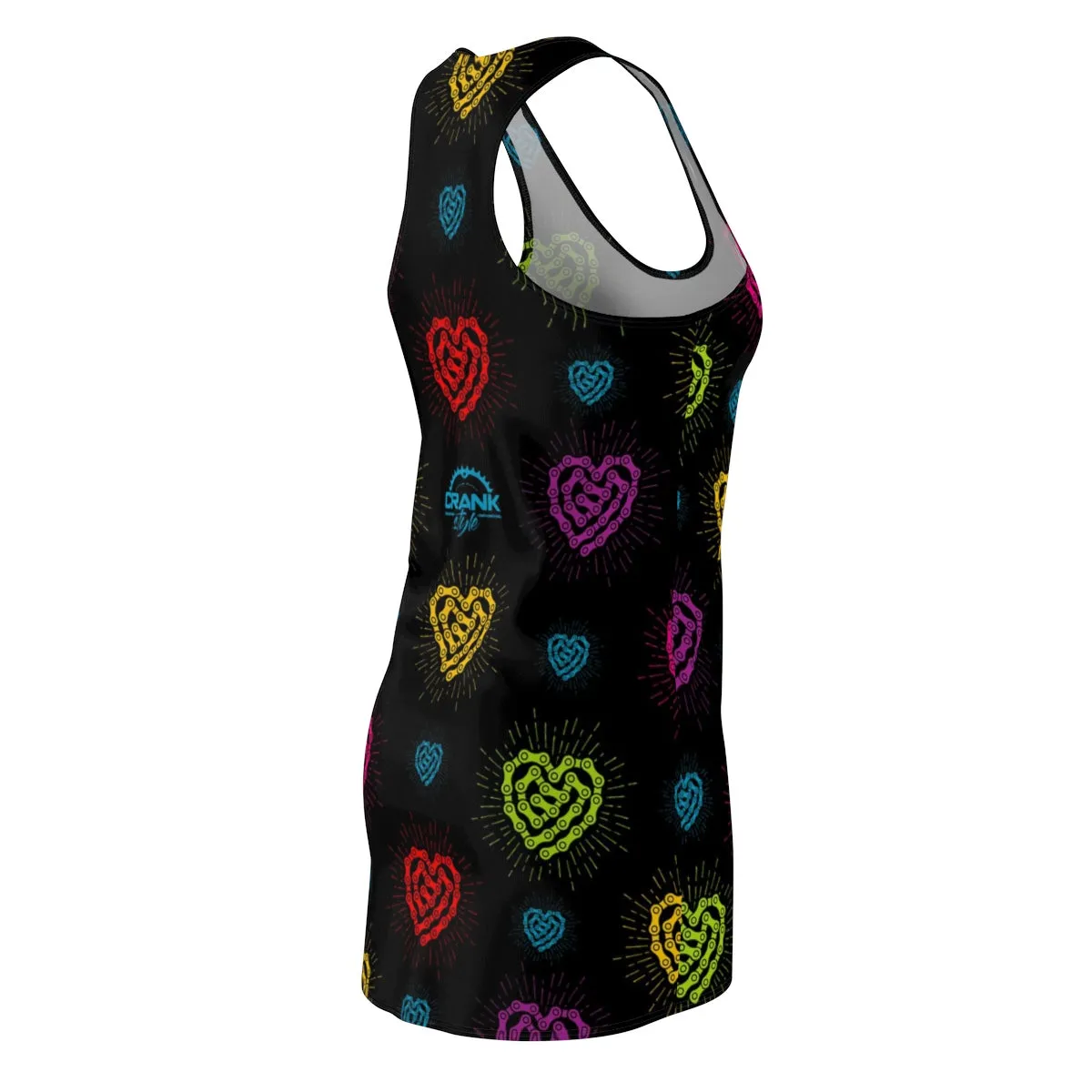 Chain Heart Racerback Dress