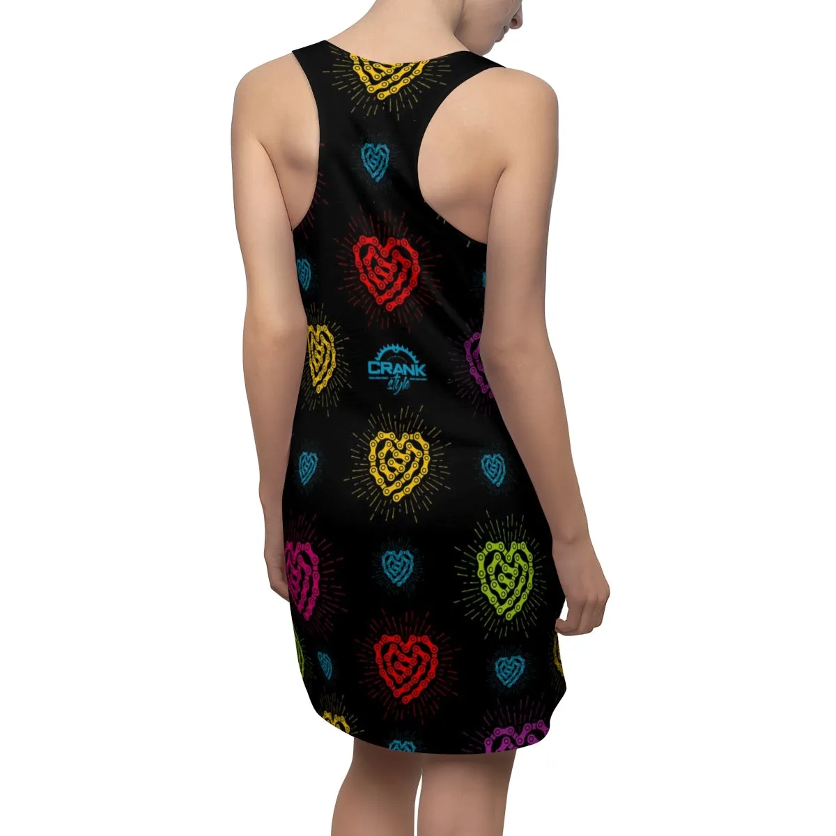 Chain Heart Racerback Dress