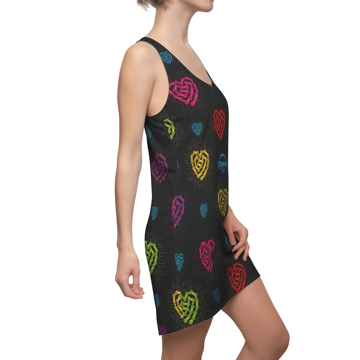 Chain Heart Racerback Dress