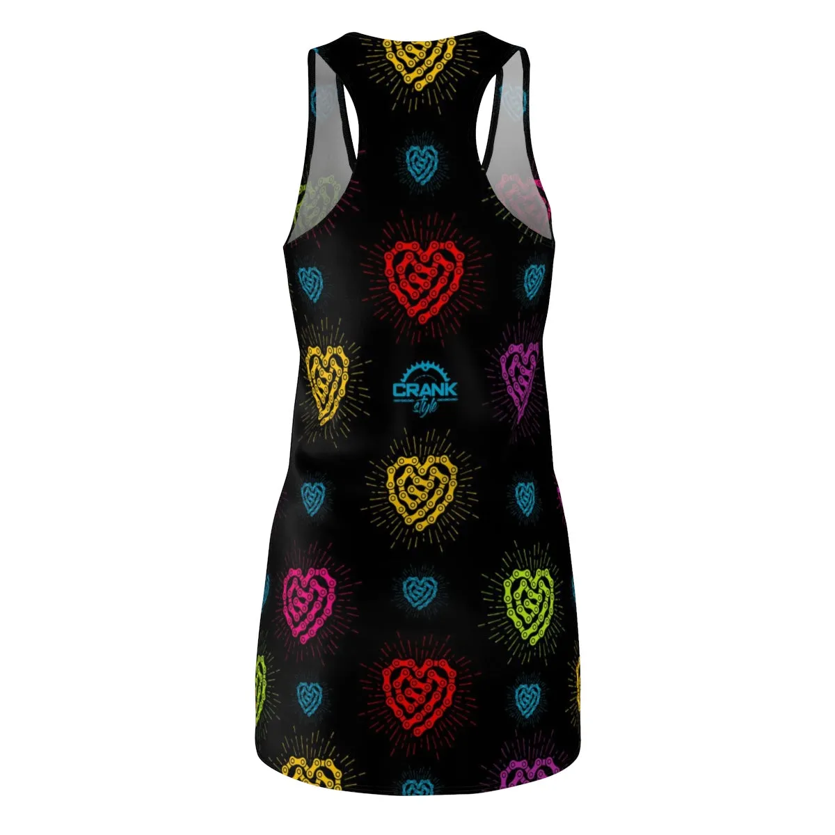 Chain Heart Racerback Dress