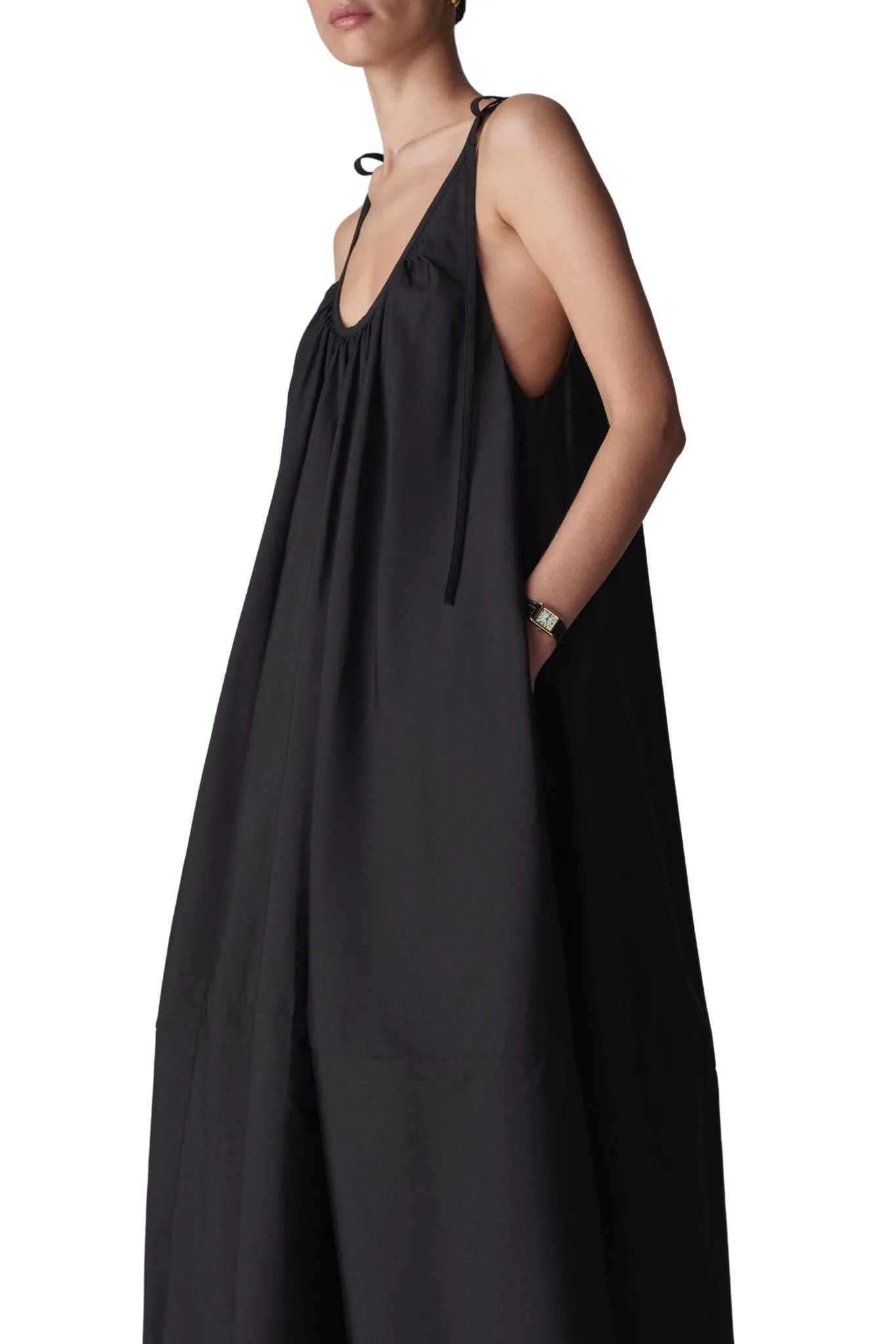 Co Gathered Maxi Dress
