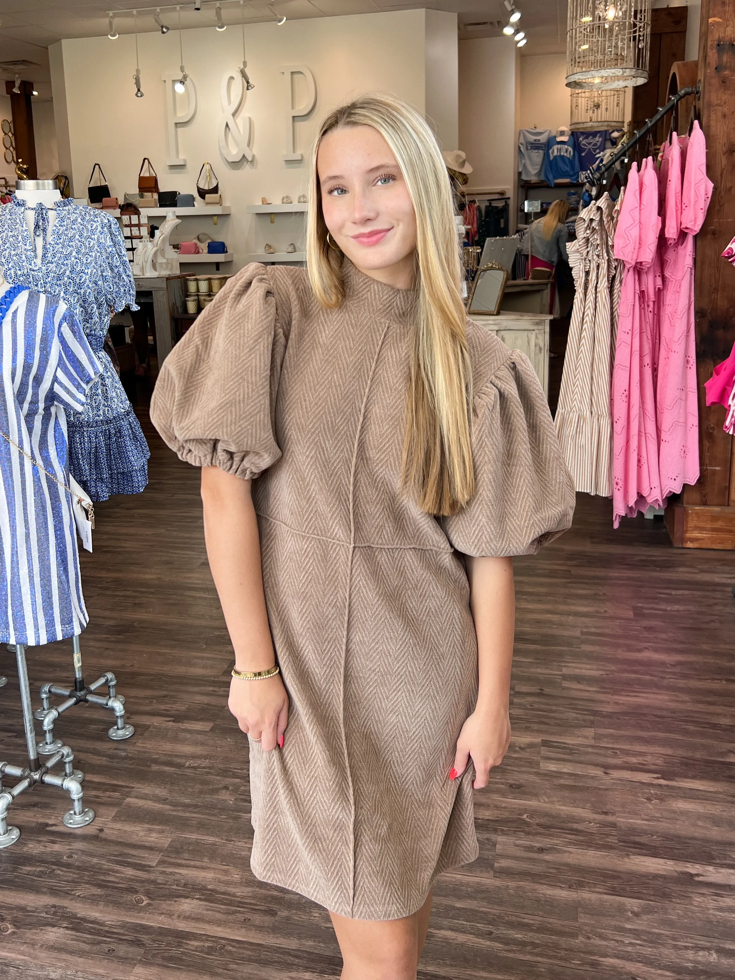 Cool Breeze Corduroy Dress