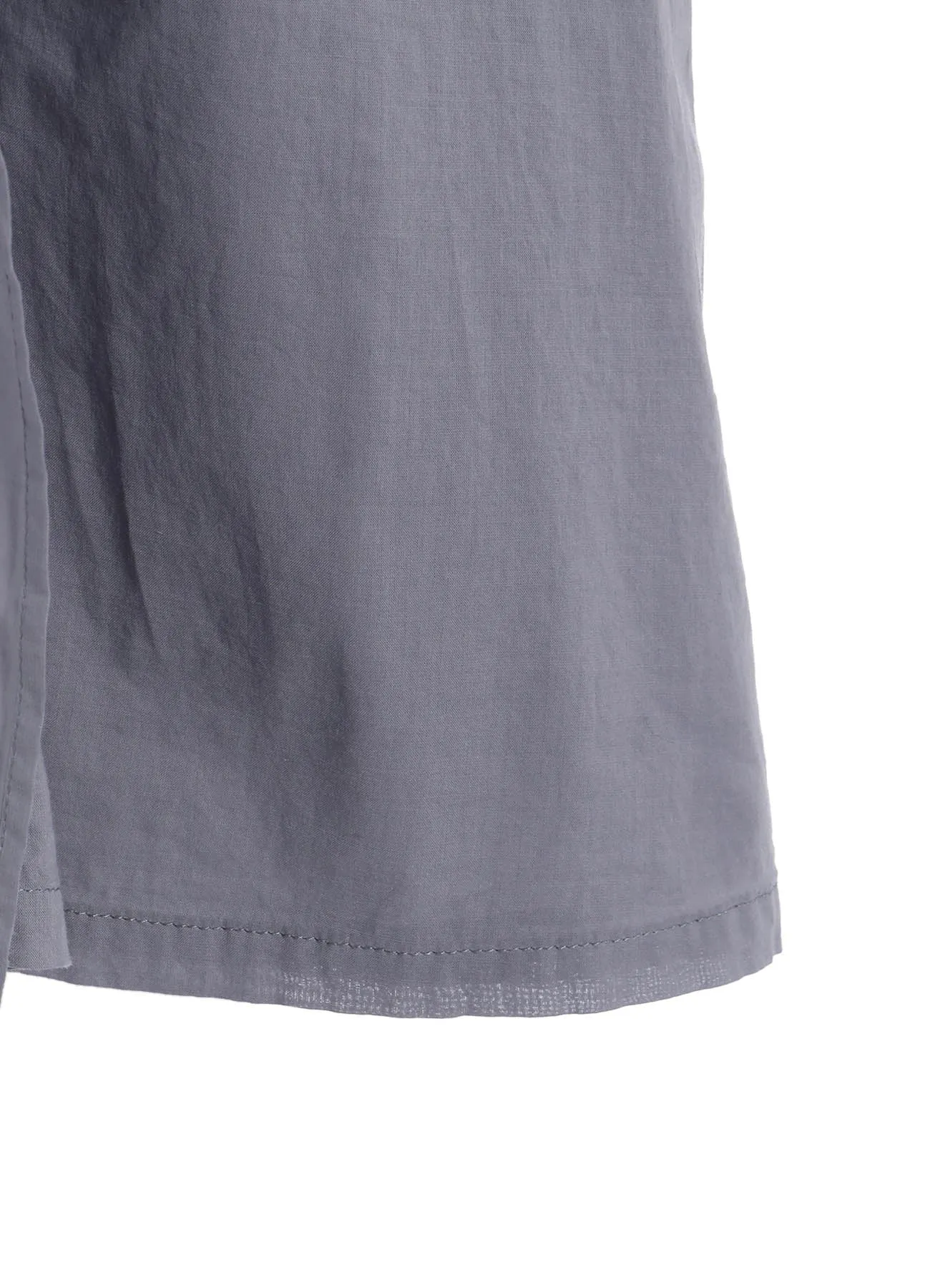 COTTON LAWN GARMENT DYE FRENCH SLEEVE DRESS