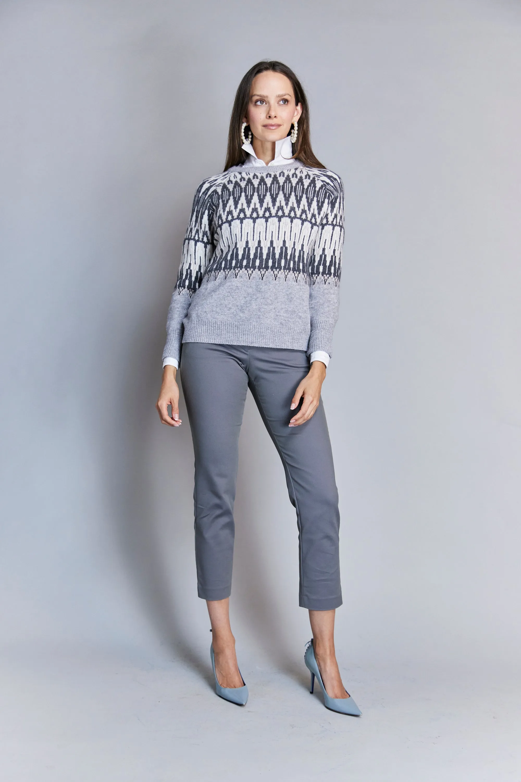 Cozy Nordic Crewneck Sweater