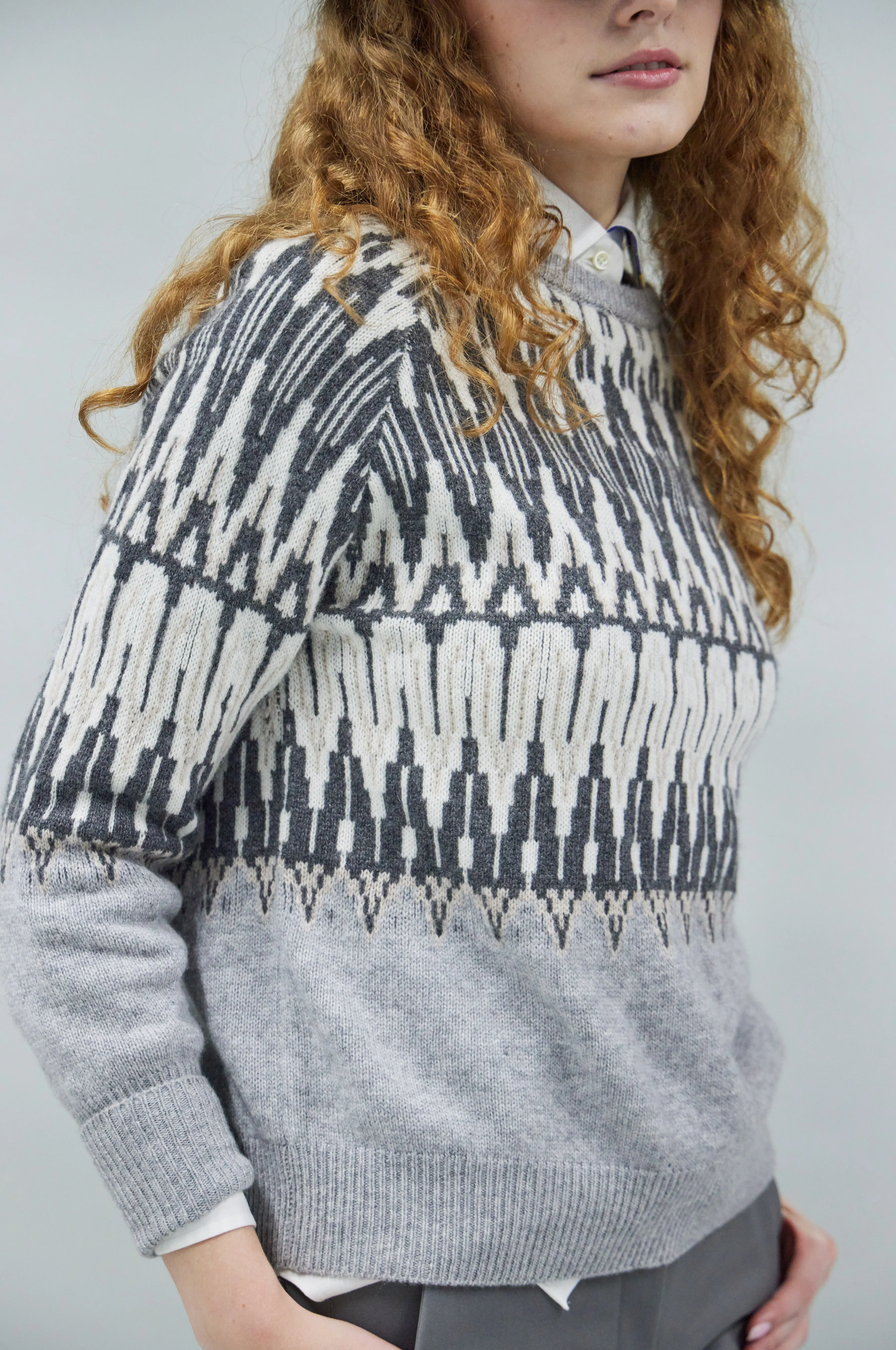 Cozy Nordic Crewneck Sweater