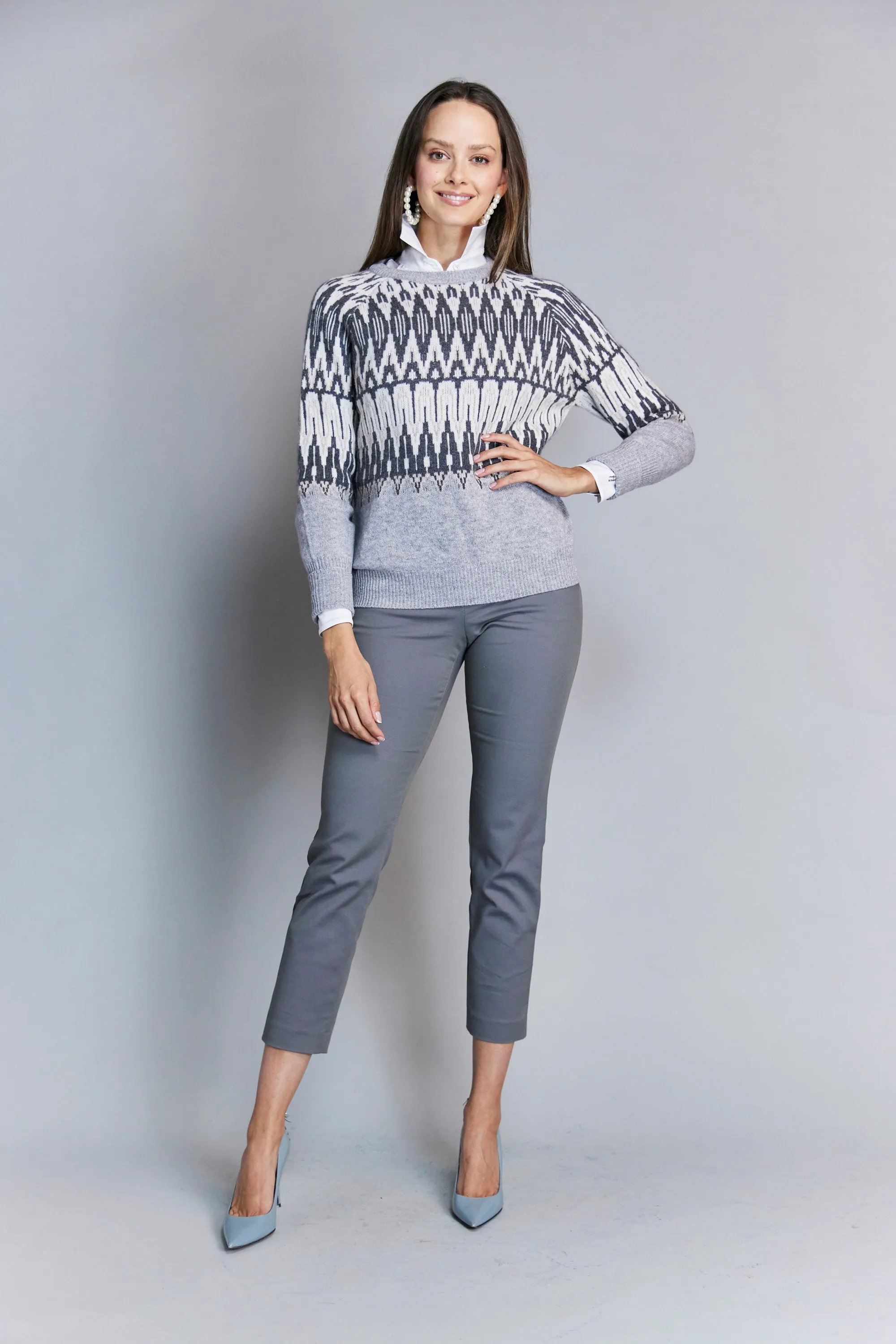 Cozy Nordic Crewneck Sweater