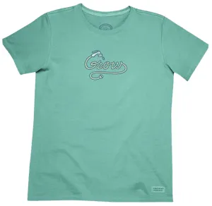 Crusher Grow Garden Hose T-Shirt by Life is good