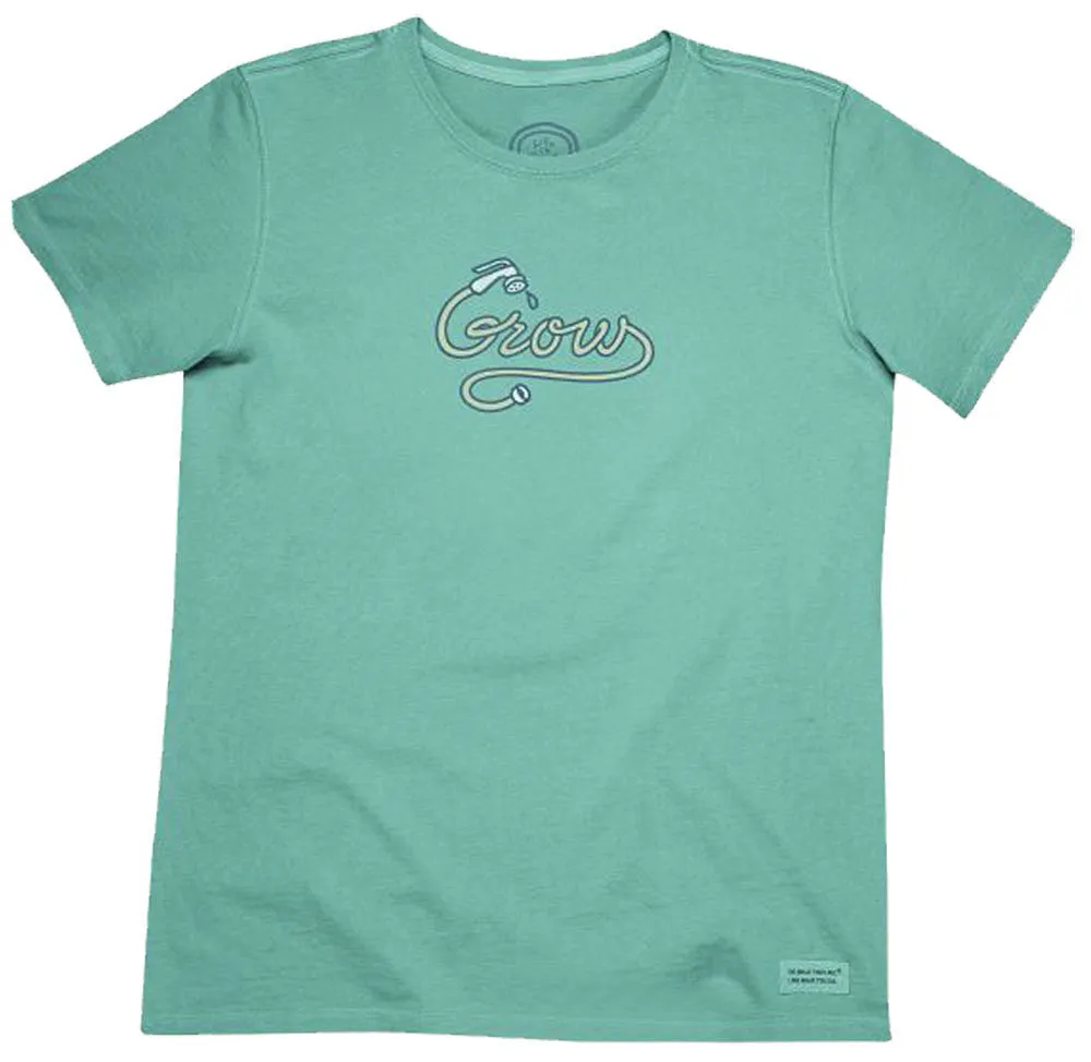 Crusher Grow Garden Hose T-Shirt by Life is good