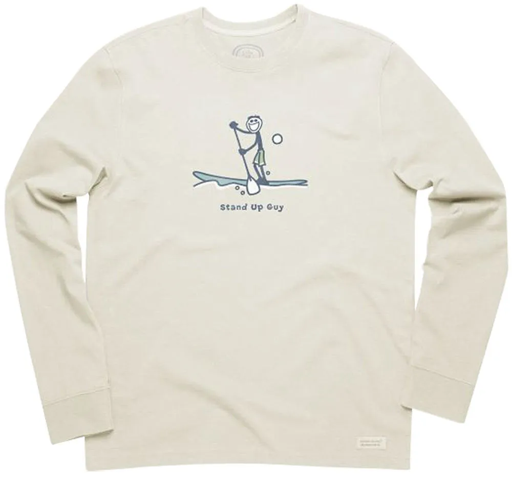 Crusher L/S Stand Up Guy T-Shirt by Life is good