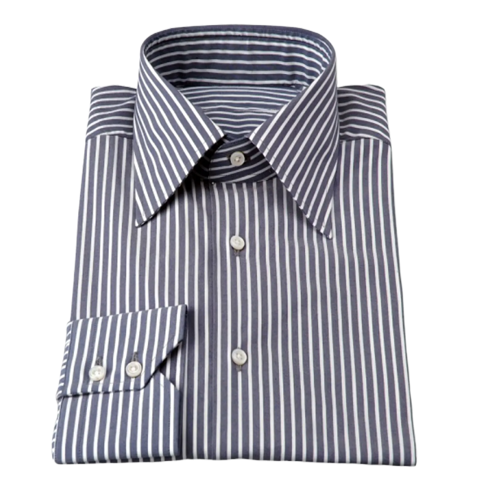 DARK BLUE STRIPE SHIRT