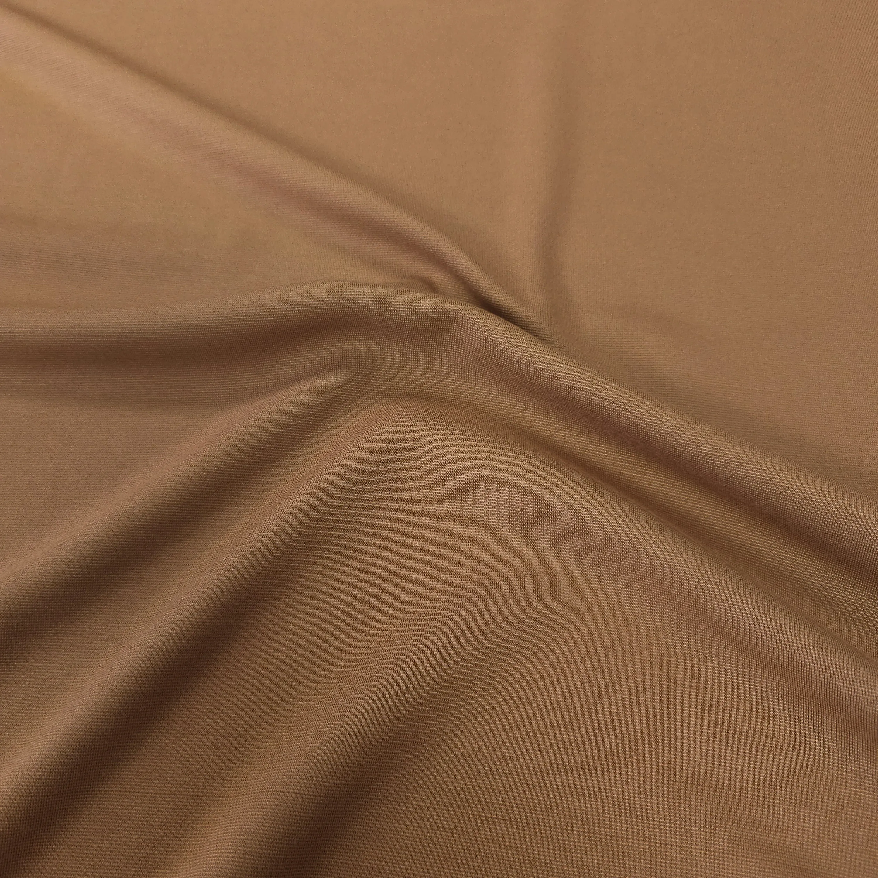 Double Knit | Ponte de Roma | Tan | 140 cm | Minor Defect at 10 cm from Edge |  END OF ROLL