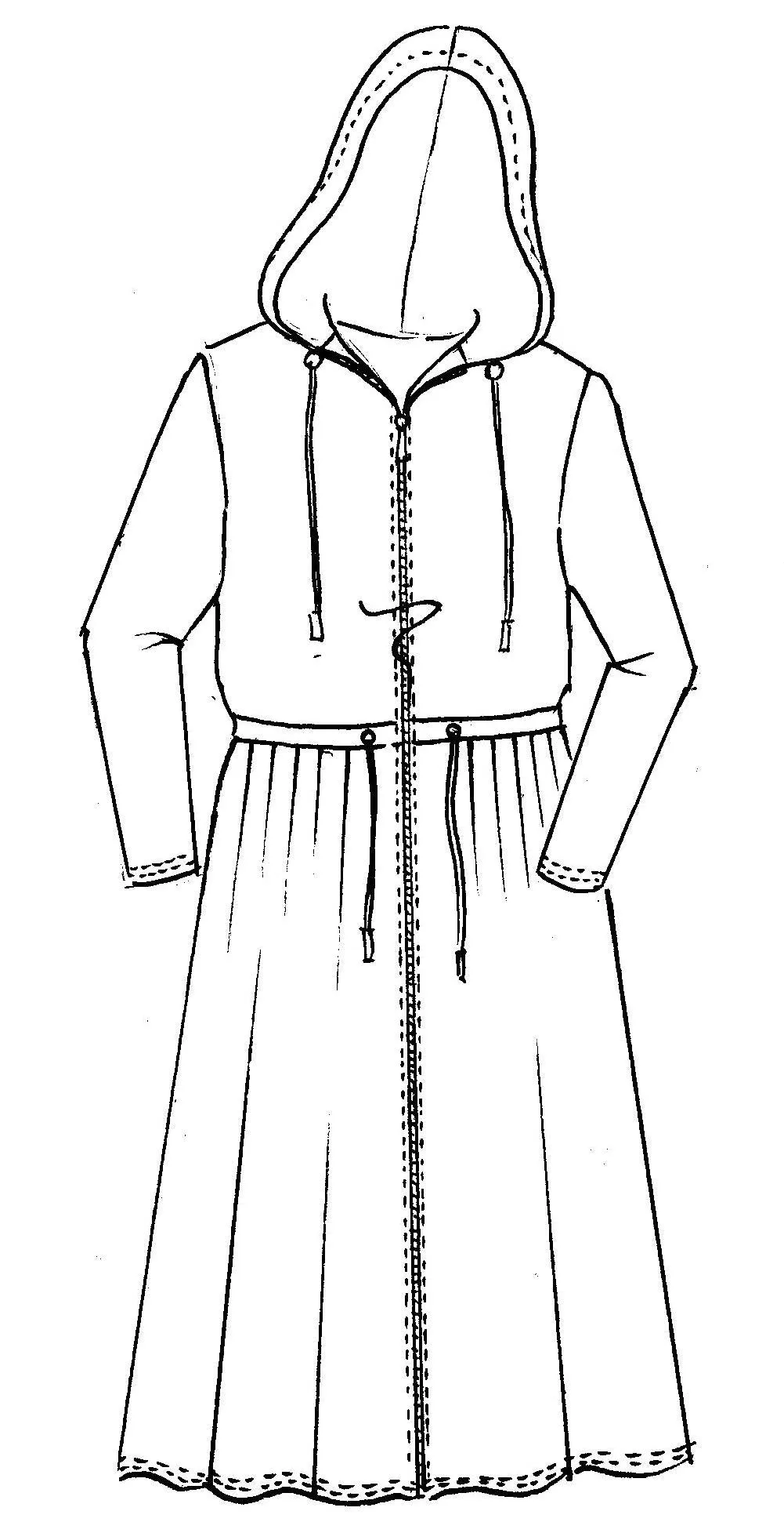 Duster Hoodie-100% Merino
