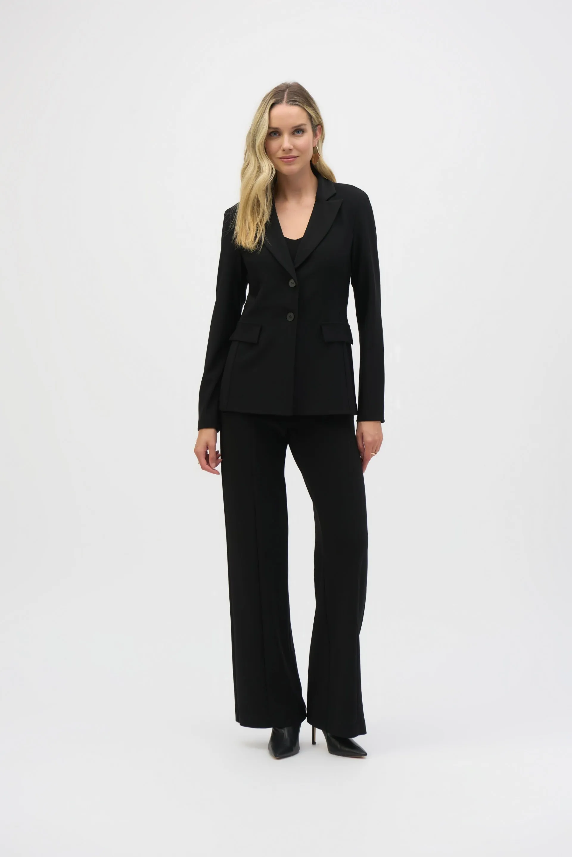 Joseph Ribkoff Black Fitted Blazer Style 244095