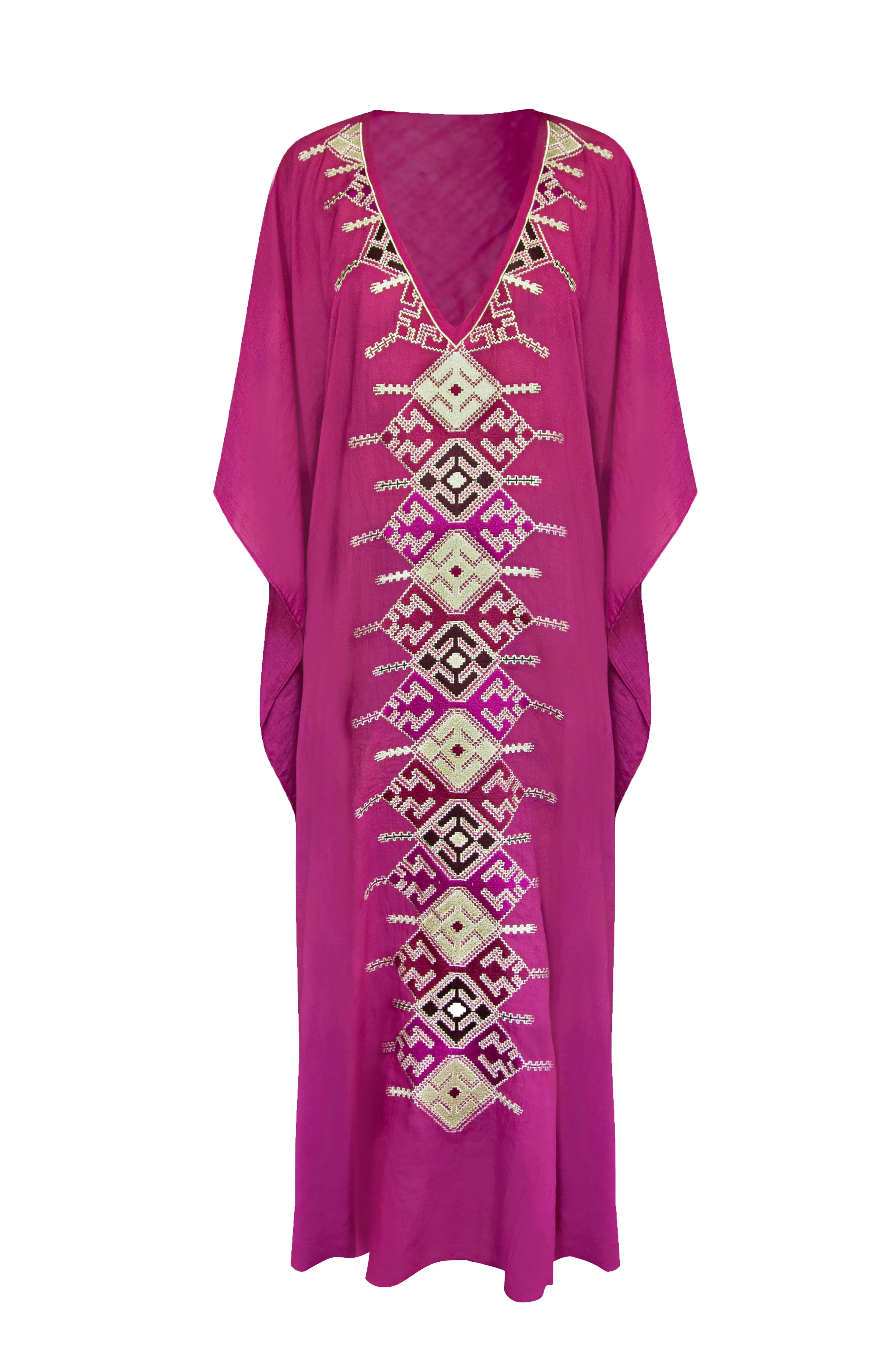 KHAZAR KAFTAN - MAGENTA