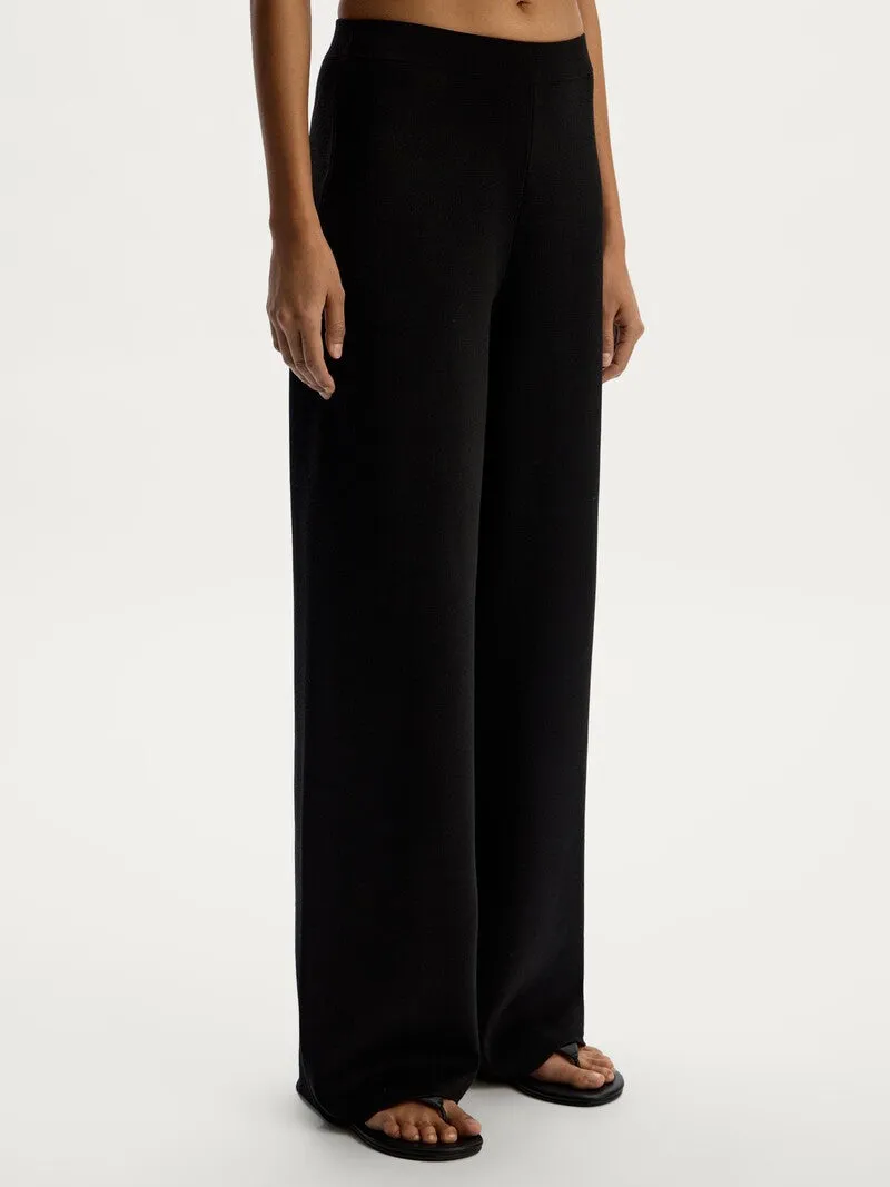 Knit trousers