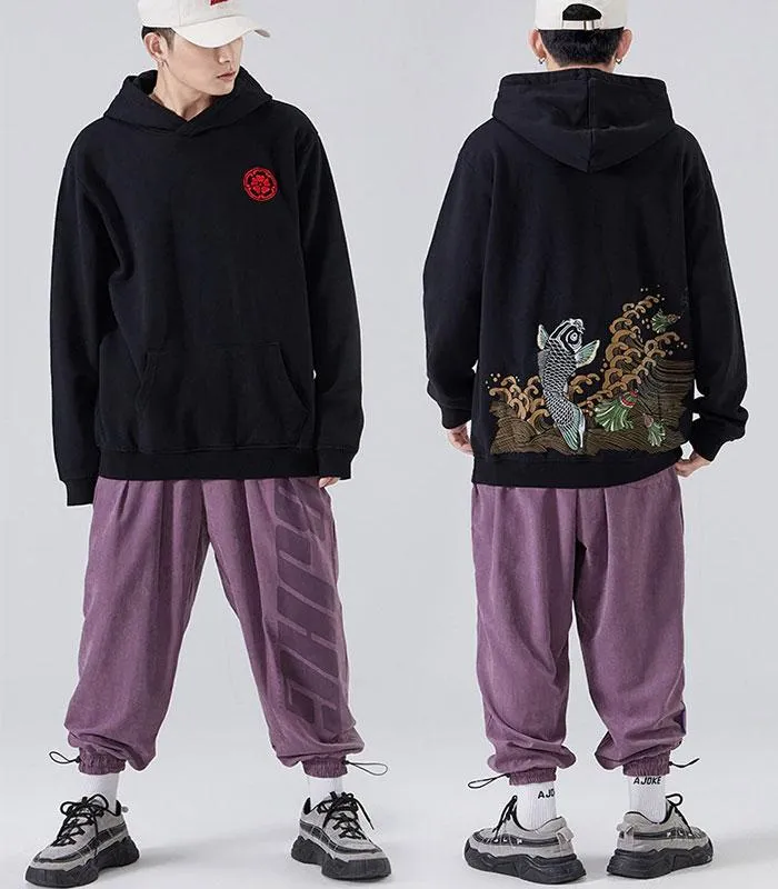 Koi Fish Dragon Hoodie