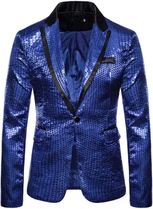LCMTWX Mens Blazers Men's Fashion Coat Casual Pocket Button Suit Jacket Buckle Loved Printed Single-breasted Casual Suit