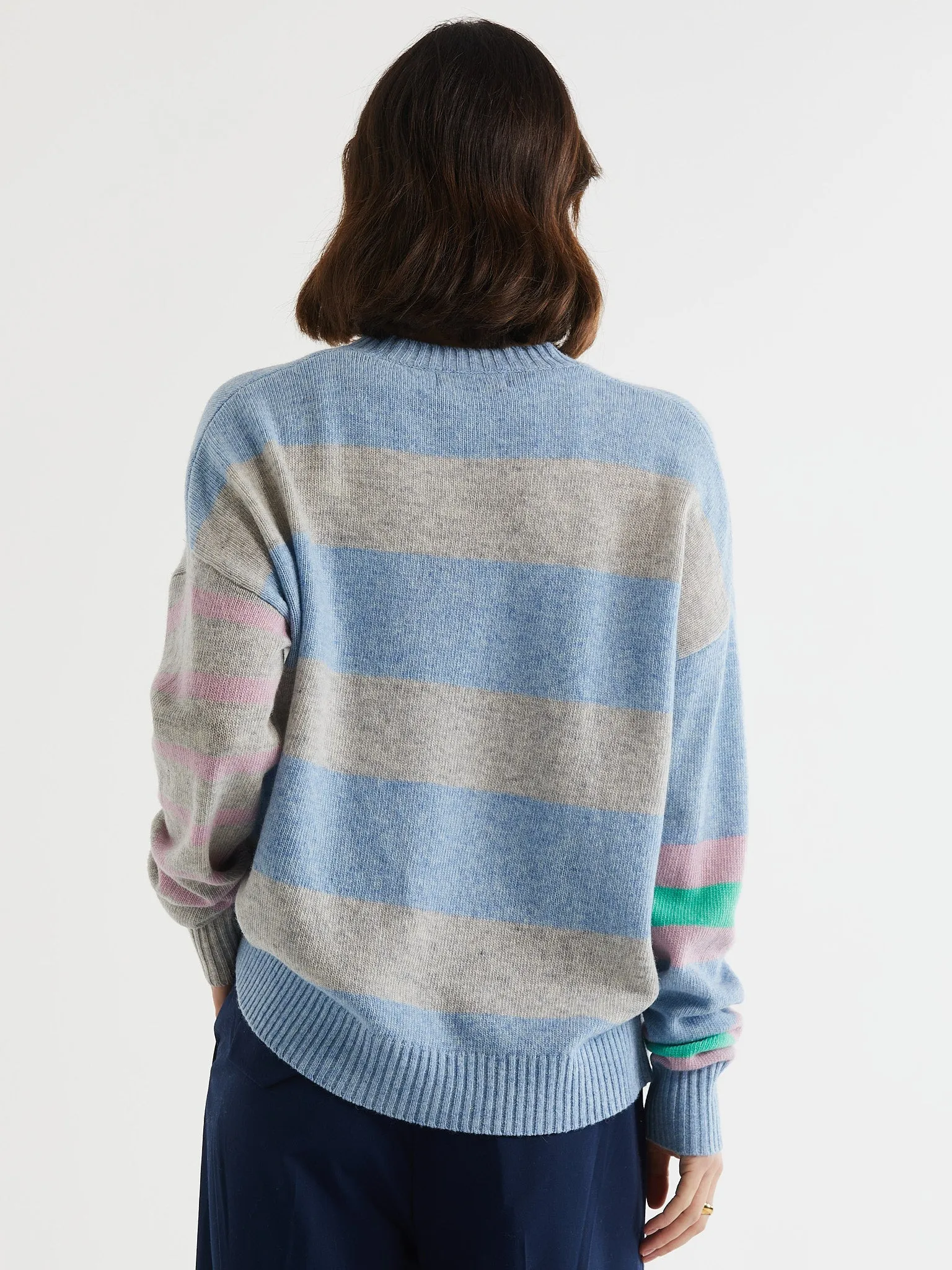 ld   co Lambswool Stripe Crew