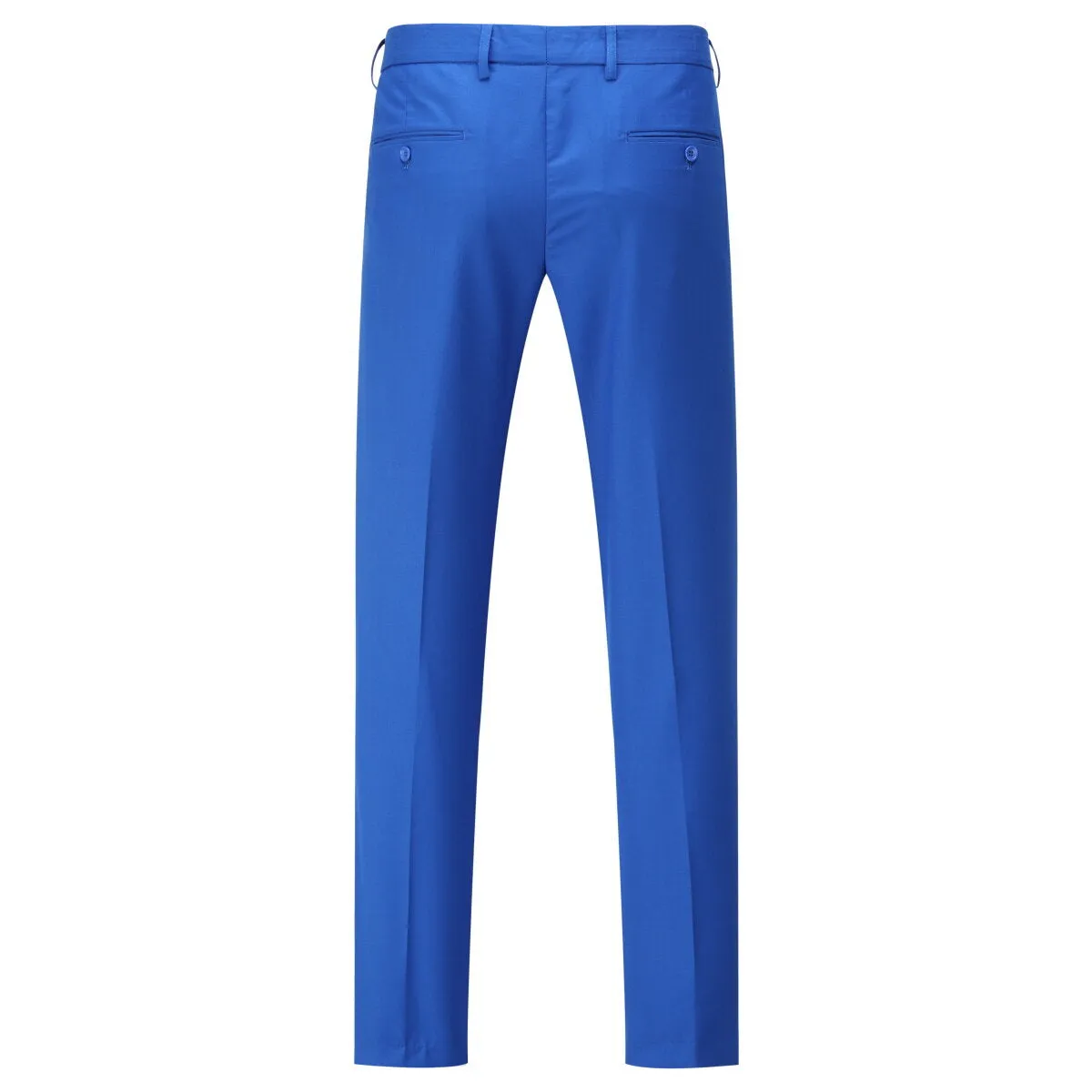 Mens 3 Piece Dress Suit Formal Casual Tux Vest Trousers Blue