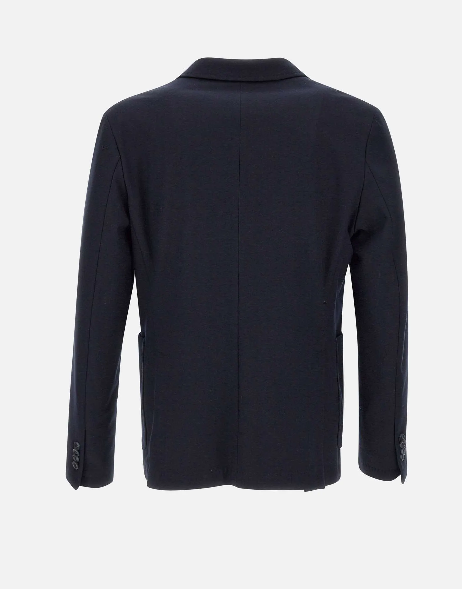 Men's Blue Viscose Blend Blazer