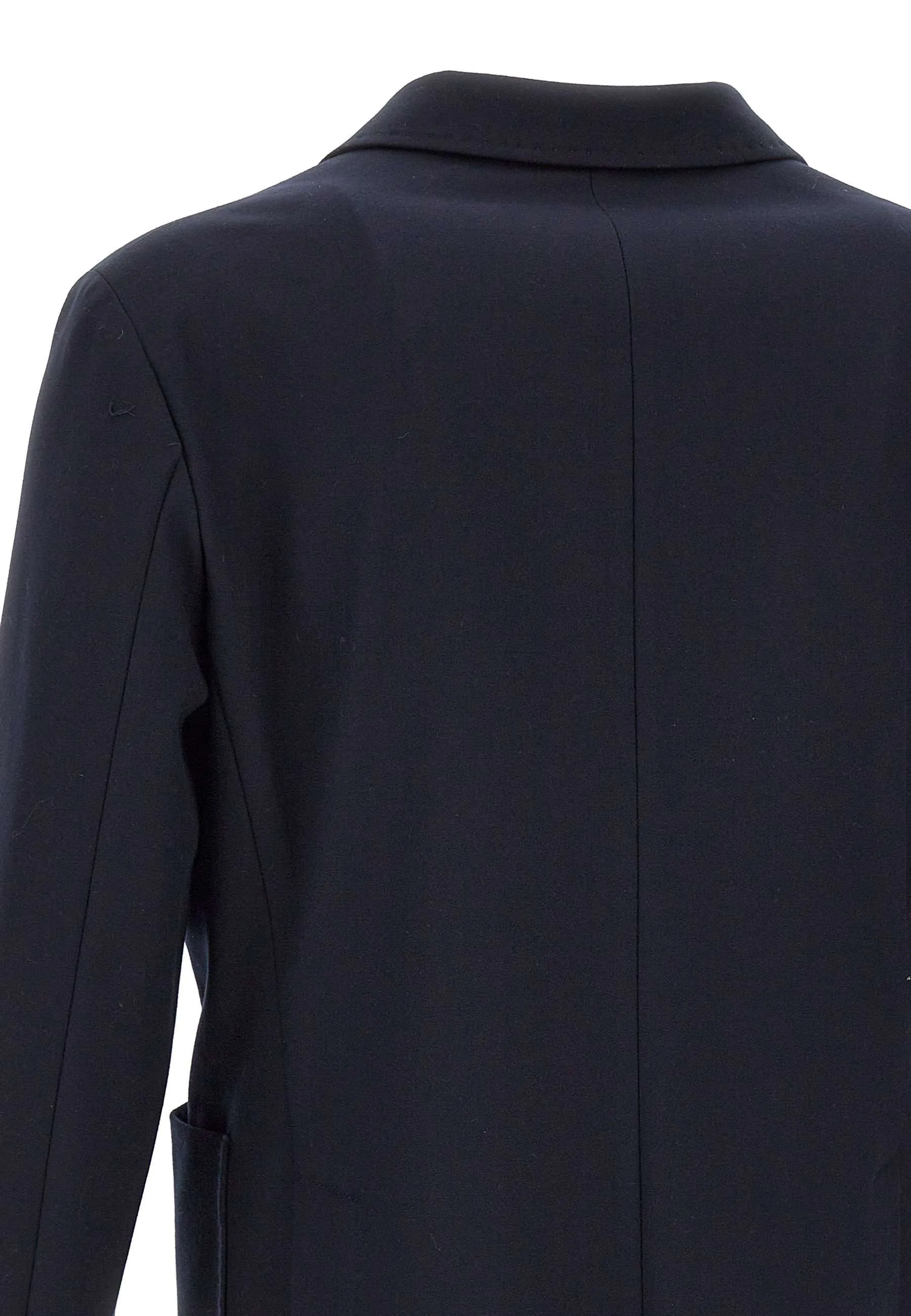 Men's Blue Viscose Blend Blazer