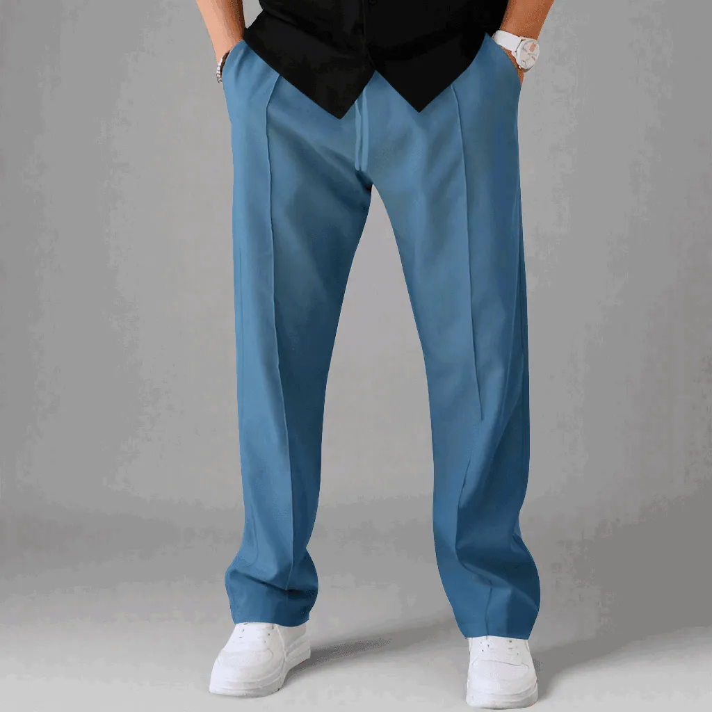 Men's Casual Drawstring Trousers