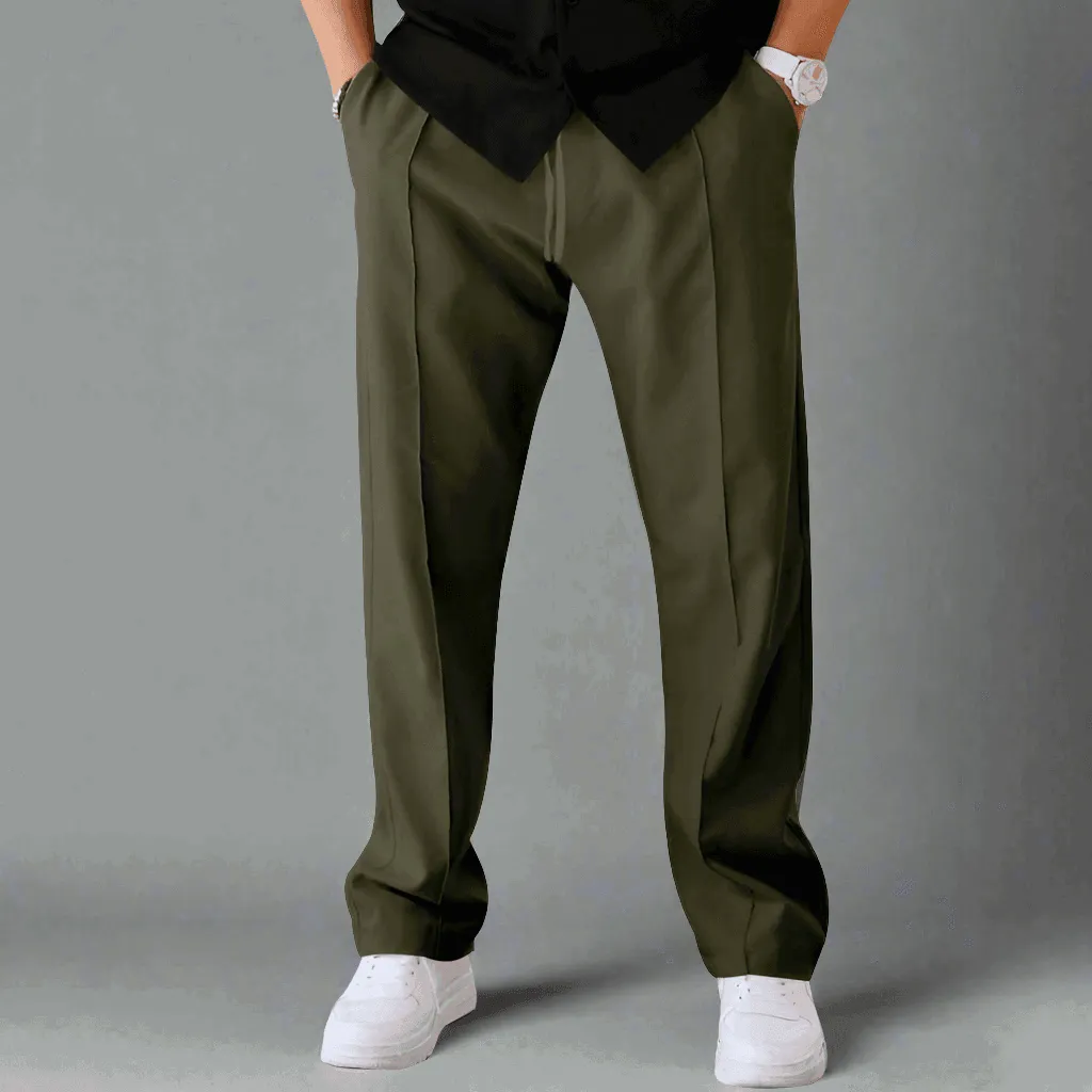 Men's Casual Drawstring Trousers